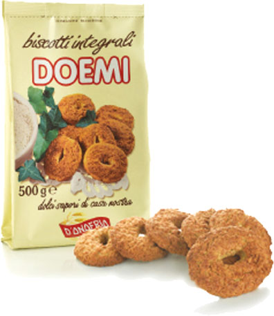 Doemi Biscotti Senza Zucchero Con Farina Integrale 500 Gr